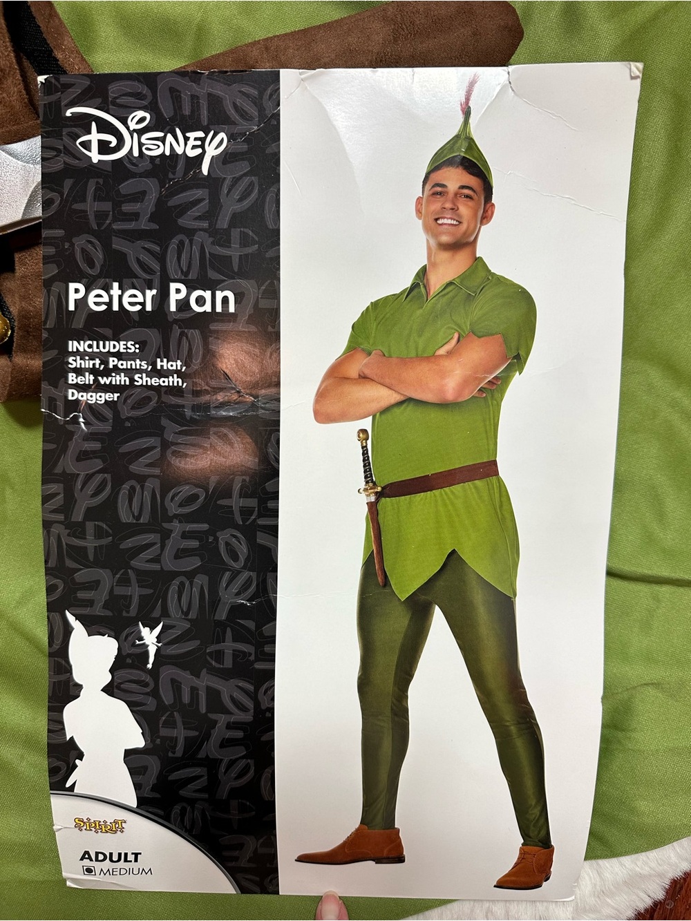 Disney Peter Pan Adult Costume from Spirit … size M